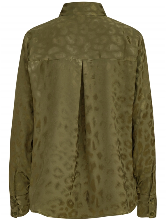Karmamia Alma Skjorte, Army Leo Jacquard